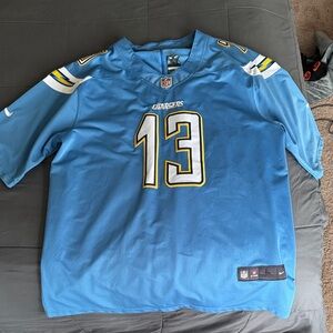 NFL Blue Jersey with Black Accents